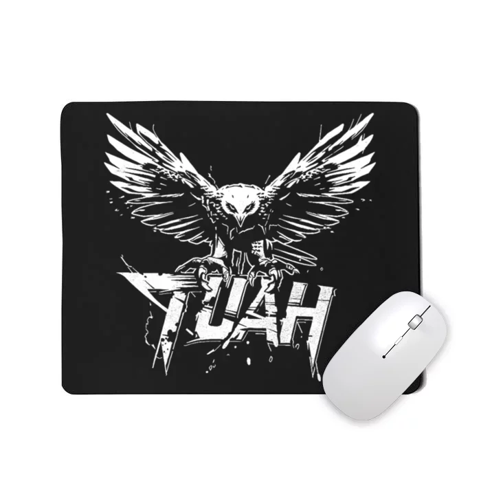 Funny Hawk Tuah Guy Spit Joke Wet That Thang Splash Down Mousepad