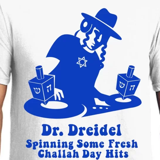 Funny Hanukkah Teen Gift Chanukah Dj Dr. Dreidel Party Pajama Set