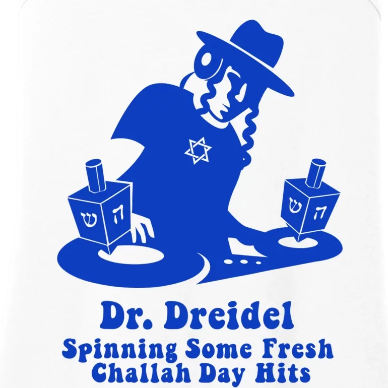 Funny Hanukkah Teen Gift Chanukah Dj Dr. Dreidel Party Ladies Essential Tank