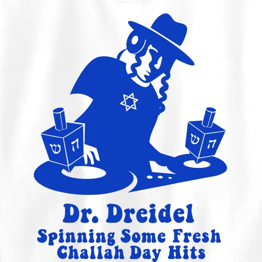 Funny Hanukkah Teen Gift Chanukah Dj Dr. Dreidel Party Kids Sweatshirt