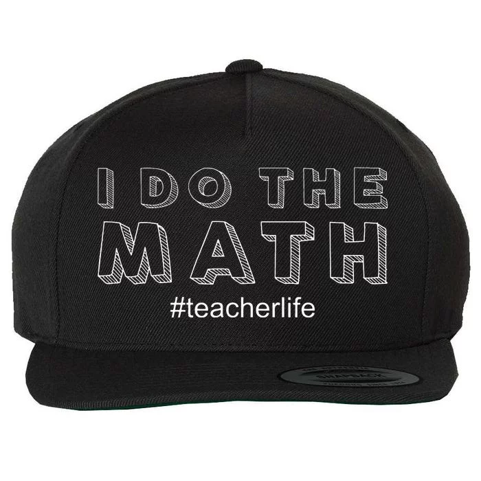 Funny How To Do Math Teacher pi day 3,15 Wool Snapback Cap