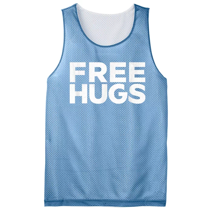 Free Hugs Tee Funny Free Hugs Mesh Reversible Basketball Jersey Tank