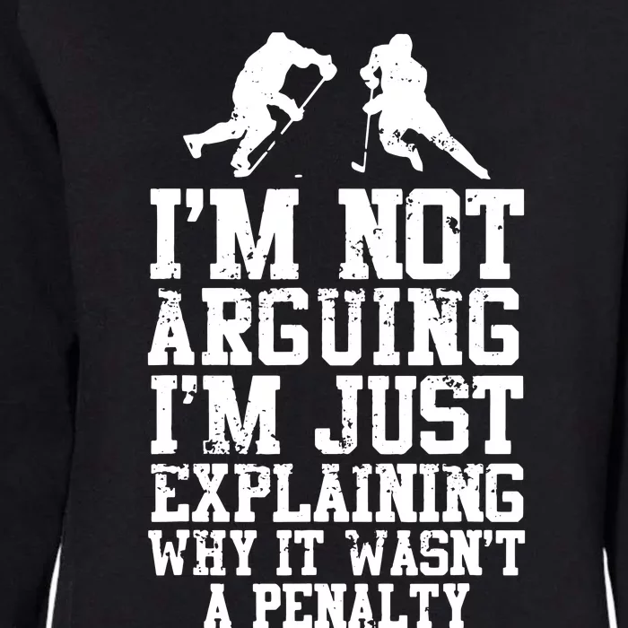 Funny Hockey Tee Cool Gag Gift Novelty Graphic Tee Womens California Wash Sweatshirt