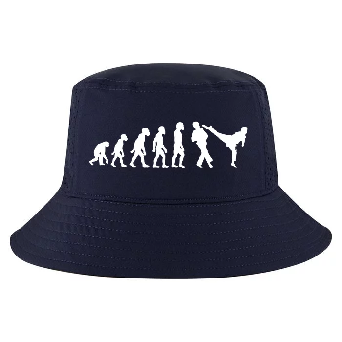 Funny Human Taekwondo Fighter Evolution Korean Sparring Cool Comfort Performance Bucket Hat