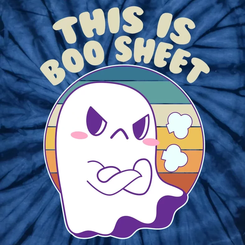 Funny Halloween This Is Boo Sheet Cute Ghost Tie-Dye T-Shirt