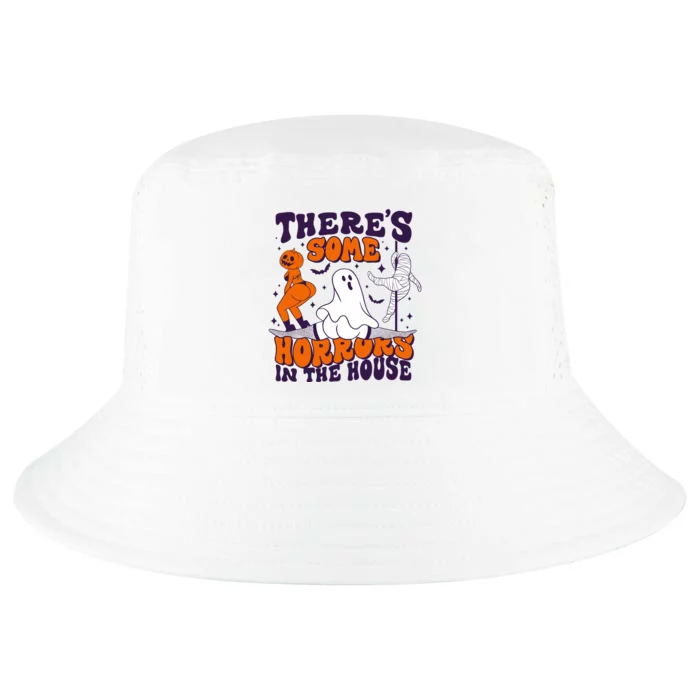 Funny Halloween Theres Some Horrors In The House Cool Comfort Performance Bucket Hat