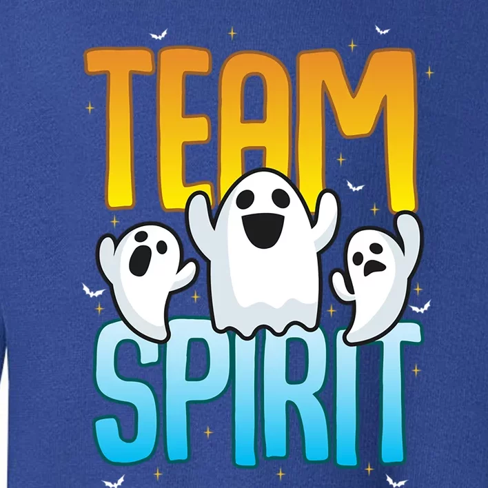 Funny Halloween Team Spirit Ghosts Gift Toddler Sweatshirt