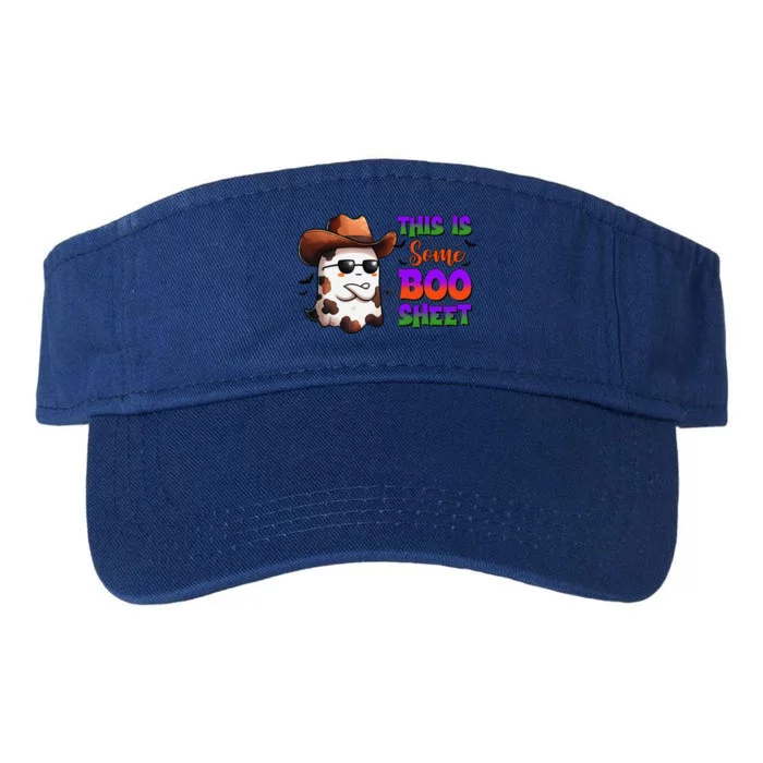 Funny Halloween This Is Boo  Gift For Halloween Valucap Bio-Washed Visor