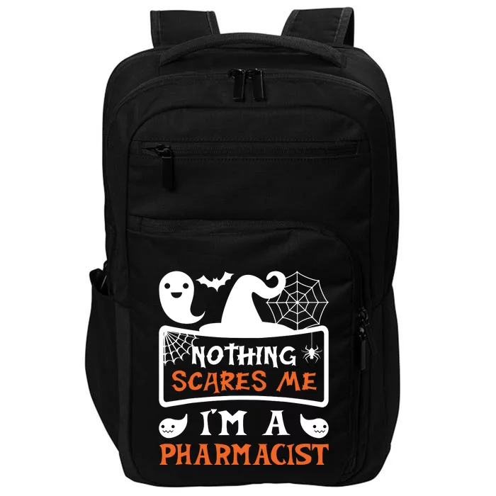 Funny Halloween Vampire Pharmacist Impact Tech Backpack