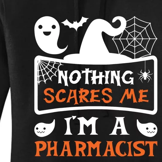 Funny Halloween Vampire Pharmacist Women's Pullover Hoodie