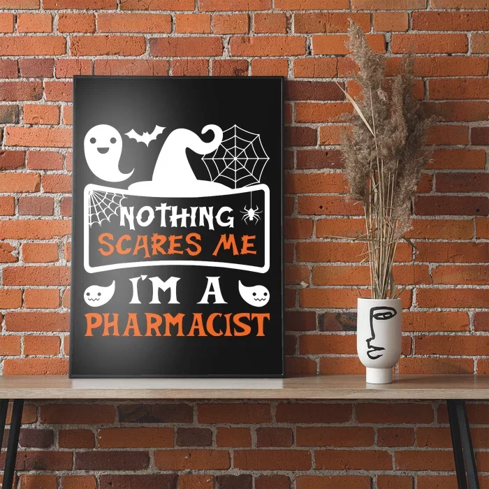 Funny Halloween Vampire Pharmacist Poster