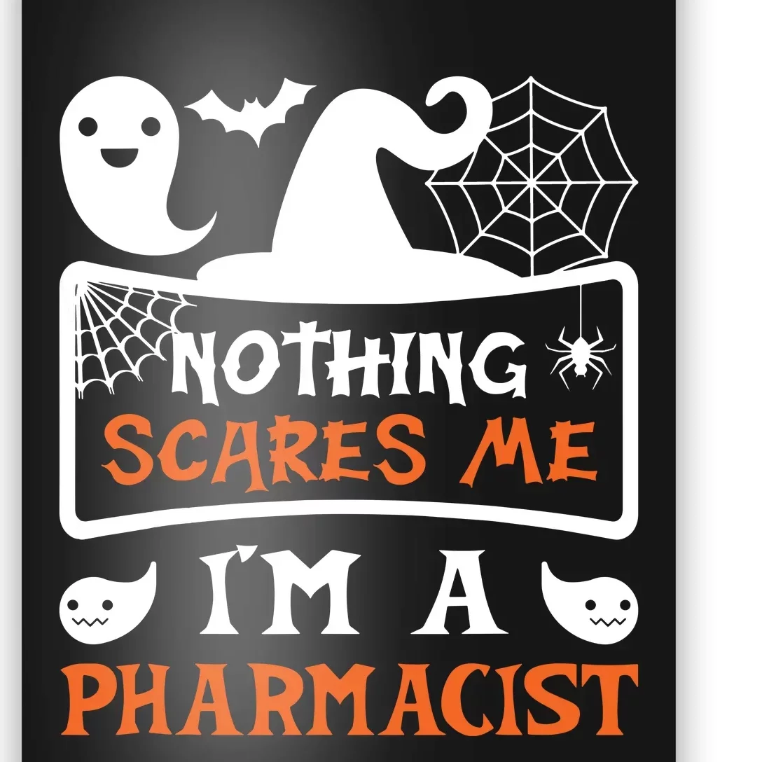 Funny Halloween Vampire Pharmacist Poster