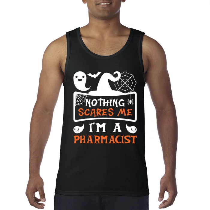 Funny Halloween Vampire Pharmacist Tank Top