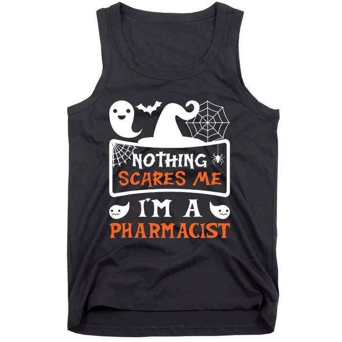 Funny Halloween Vampire Pharmacist Tank Top