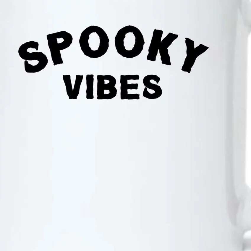 Funny Halloween Vibes Retro Spooky Ghost Boo Spooky Season Funny Gift Black Color Changing Mug