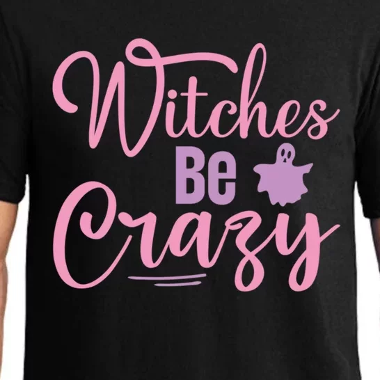 Funny Halloween Witches Be Crazy Ghost Graphic Meaningful Gift Pajama Set