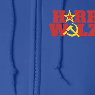 Funny Harris Walz Campaign Great Gift Full Zip Hoodie