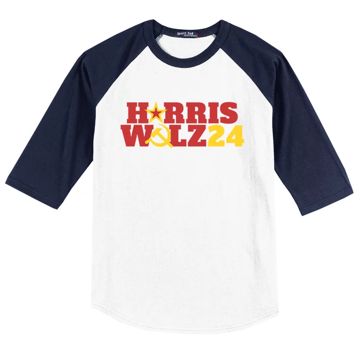 Funny Harris Walz Campaign Great Gift Baseball Sleeve Shirt