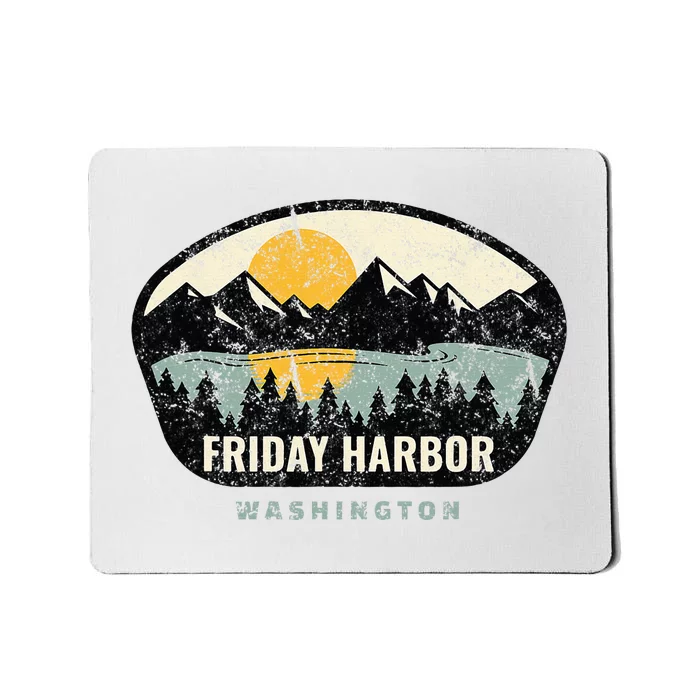 Friday Harbor Washington Outdoors San Juan Vacation Mousepad