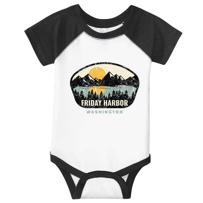 Friday Harbor Washington Outdoors San Juan Vacation Infant Baby Jersey Bodysuit