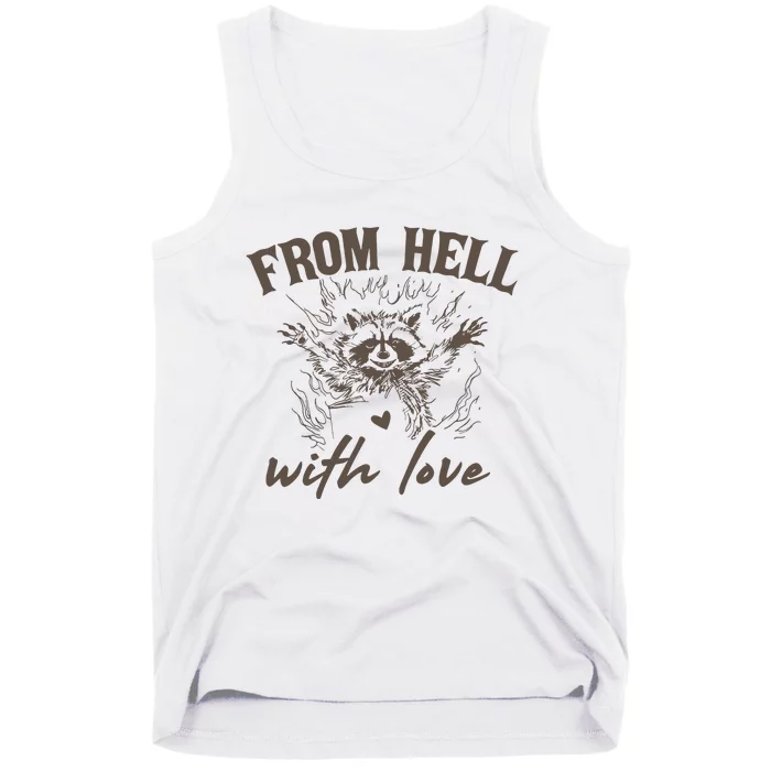 From Hell With Love 90s Retro Graphic Tank Top