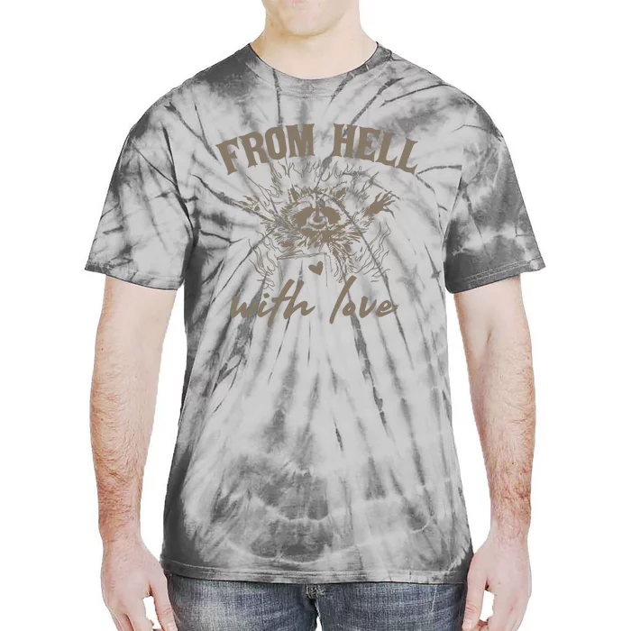 From Hell With Love 90s Retro Graphic Tie-Dye T-Shirt