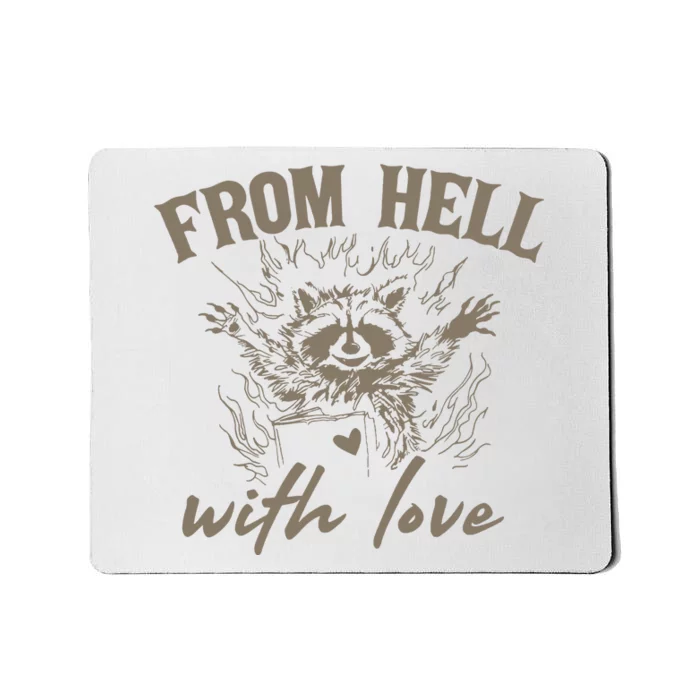 From Hell With Love 90s Retro Graphic Mousepad