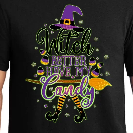 Funny Halloween Witch Better Have My Candy Pajama Set