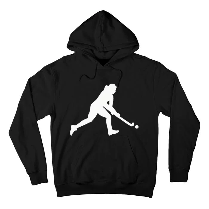 Field Hockey Woman Girl Tall Hoodie