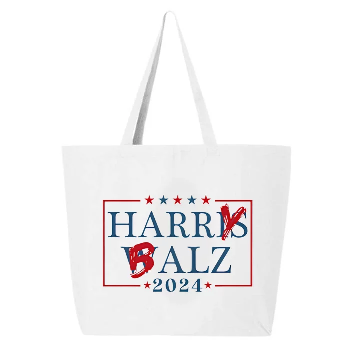 Funny Harris Walz 24 Harry Balz 2024 Meme Democratics Vote 25L Jumbo Tote