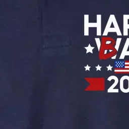 Funny Harris Walz 24 Harry Balz 2024 Meme Democratics Vote Softstyle Adult Sport Polo