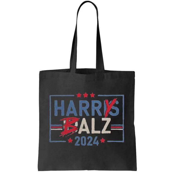 Funny Harris Walz 24 Harry Balz 2024 Tote Bag