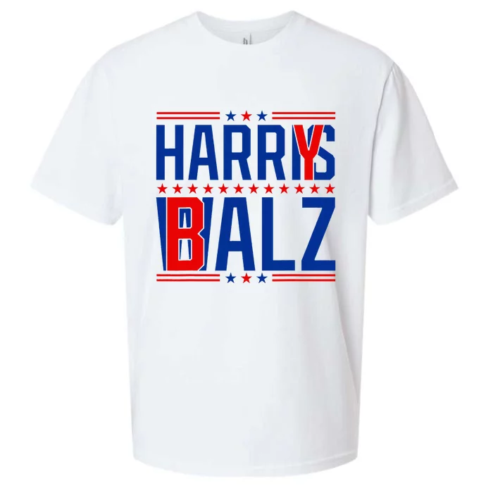 Funny Harris Walz 24 Harry Balz 2024 Meme Democratics Vote Sueded Cloud Jersey T-Shirt