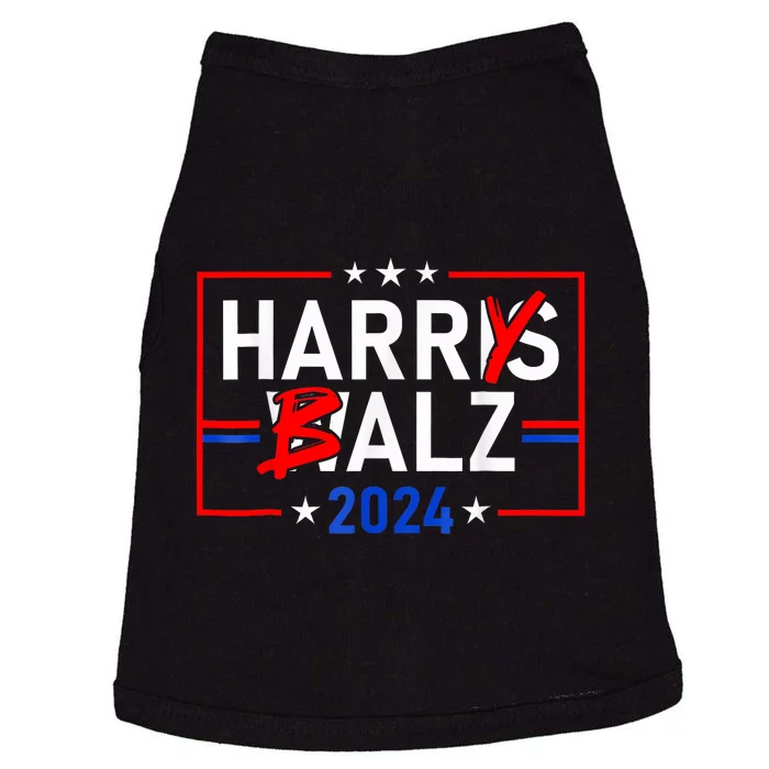 Funny Harris Walz 24 Harry Balz 2024 Meme Democratics Vote Doggie Tank