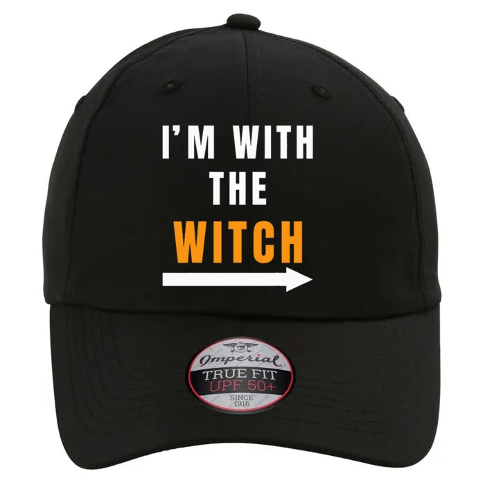 Funny Halloween Witch Costume I'm With The Witch The Original Performance Cap