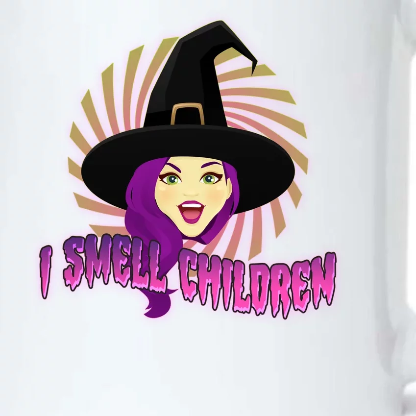 Funny Halloween Witch I Smell Children Black Color Changing Mug