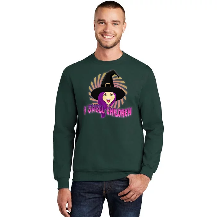 Funny Halloween Witch I Smell Children Tall Sweatshirt