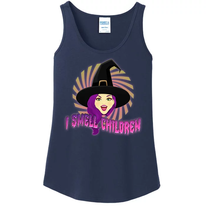 Funny Halloween Witch I Smell Children Ladies Essential Tank