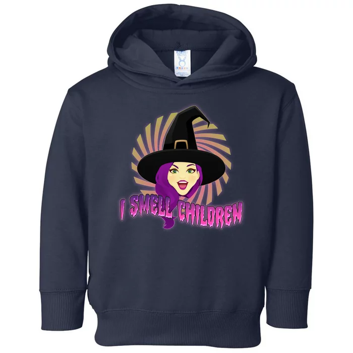 Funny Halloween Witch I Smell Children Toddler Hoodie