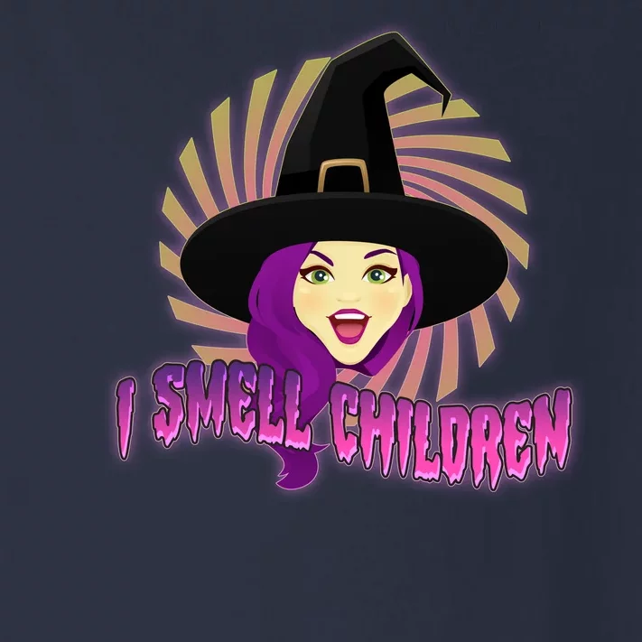 Funny Halloween Witch I Smell Children Toddler Long Sleeve Shirt