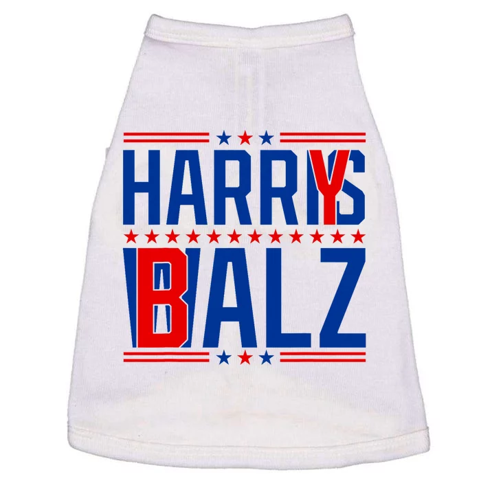 Funny Harris Walz 24 Harry Balz 2024 Meme Democratics Vote Doggie Tank