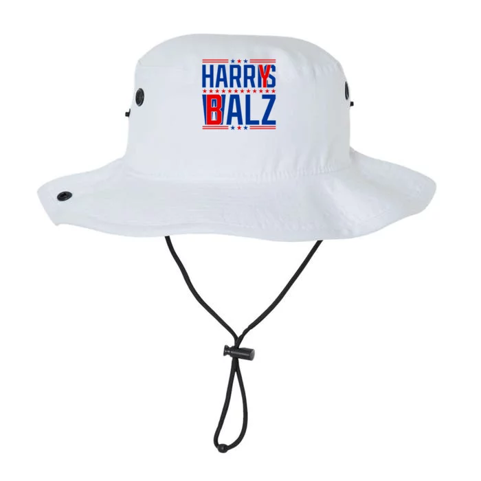 Funny Harris Walz 24 Harry Balz 2024 Meme Democratics Vote Legacy Cool Fit Booney Bucket Hat