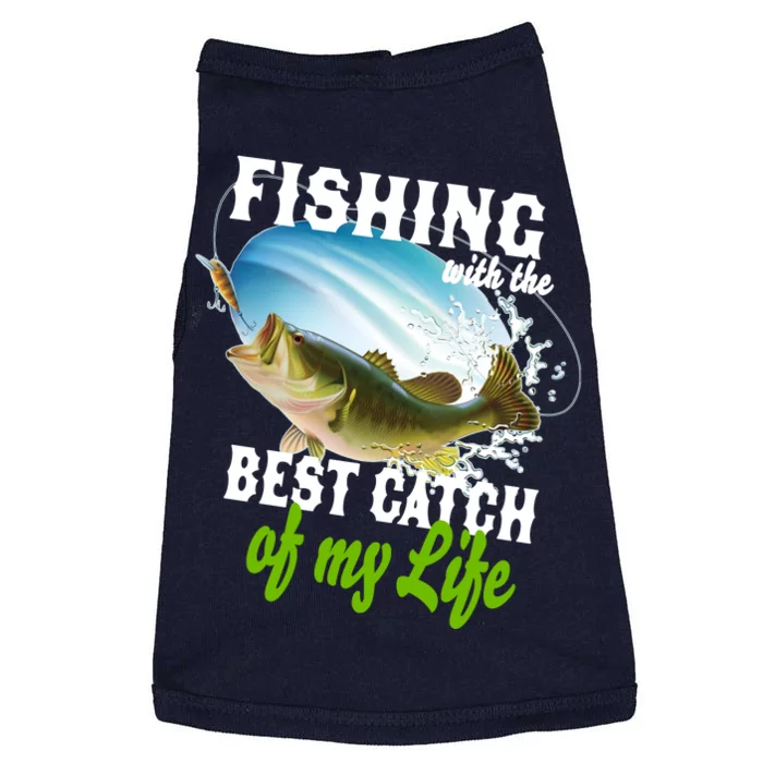 Fishing Husband Wife Marriage Doggie Tank