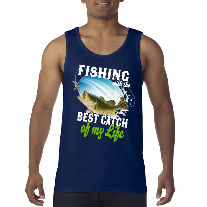 Fishing Husband Wife Marriage Tank Top