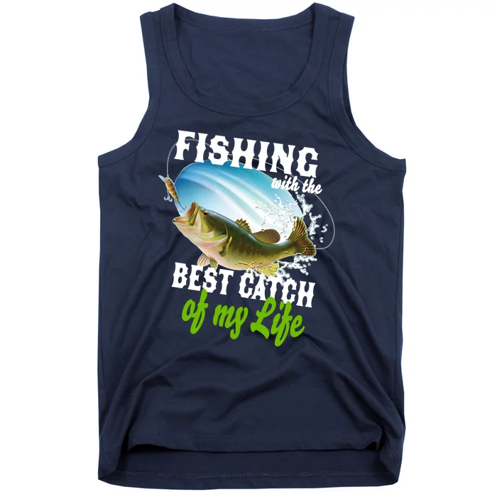 Fishing Husband Wife Marriage Tank Top