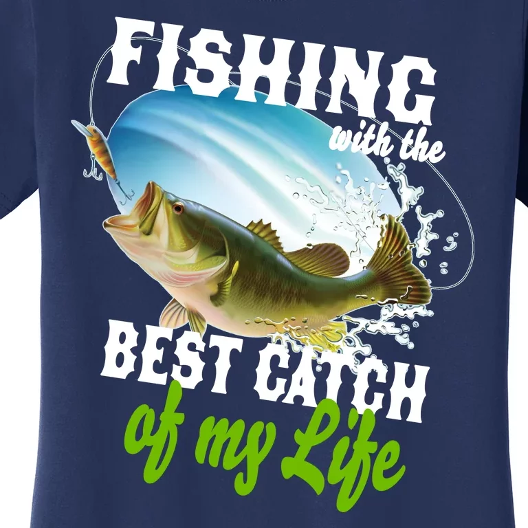 Fishing Husband Wife Marriage Women's T-Shirt