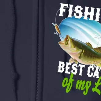 Fishing Husband Wife Marriage Full Zip Hoodie