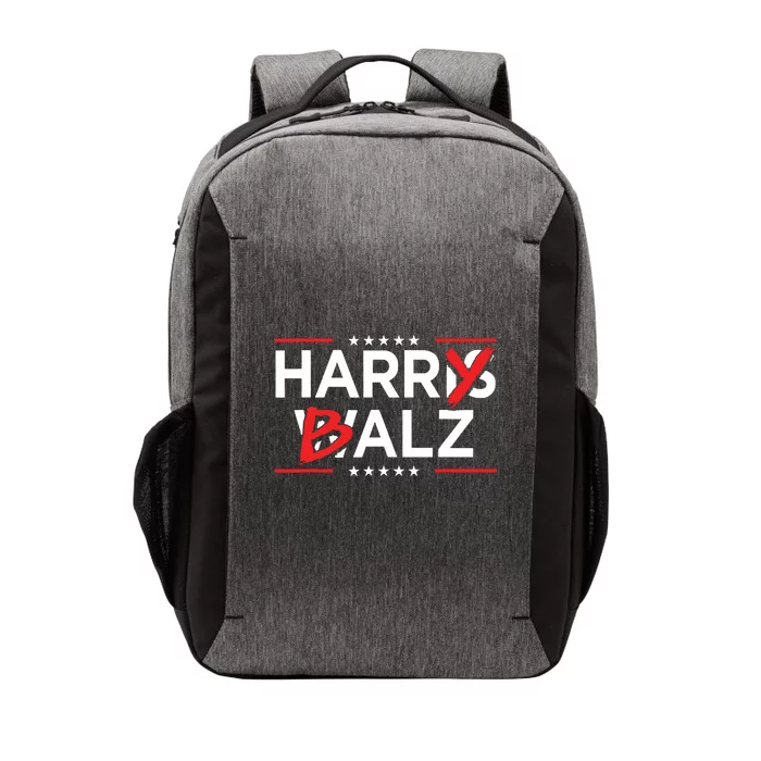 Funny Harris Walz 24 Harry Balz 2024 Meme Kamala Harris Vector Backpack