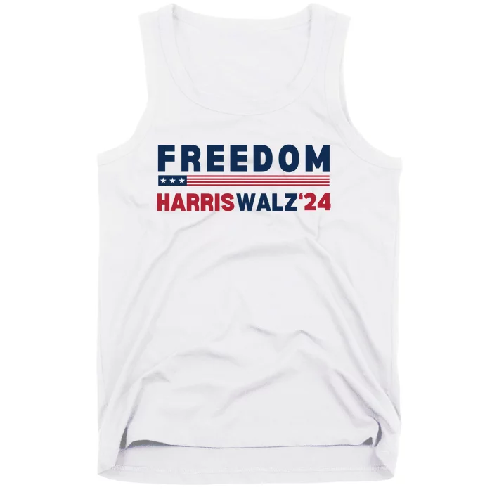 Freedom Harris Walz 2024 Tank Top