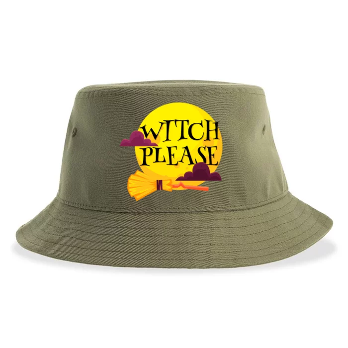 Funny Halloween Witch Please Gift Sustainable Bucket Hat